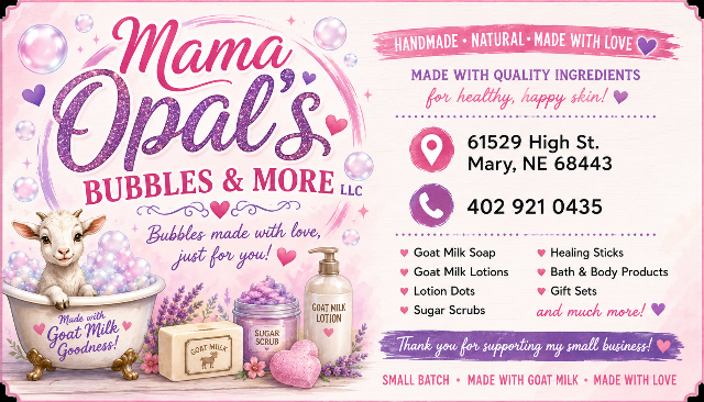 Mama Opal’s Bubbles & More LLC logo