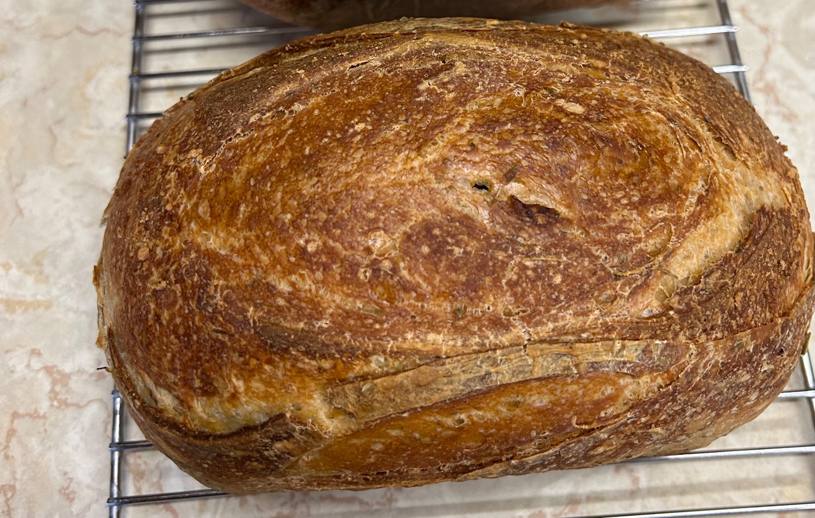 Italian Parmesan Sourdough Bread