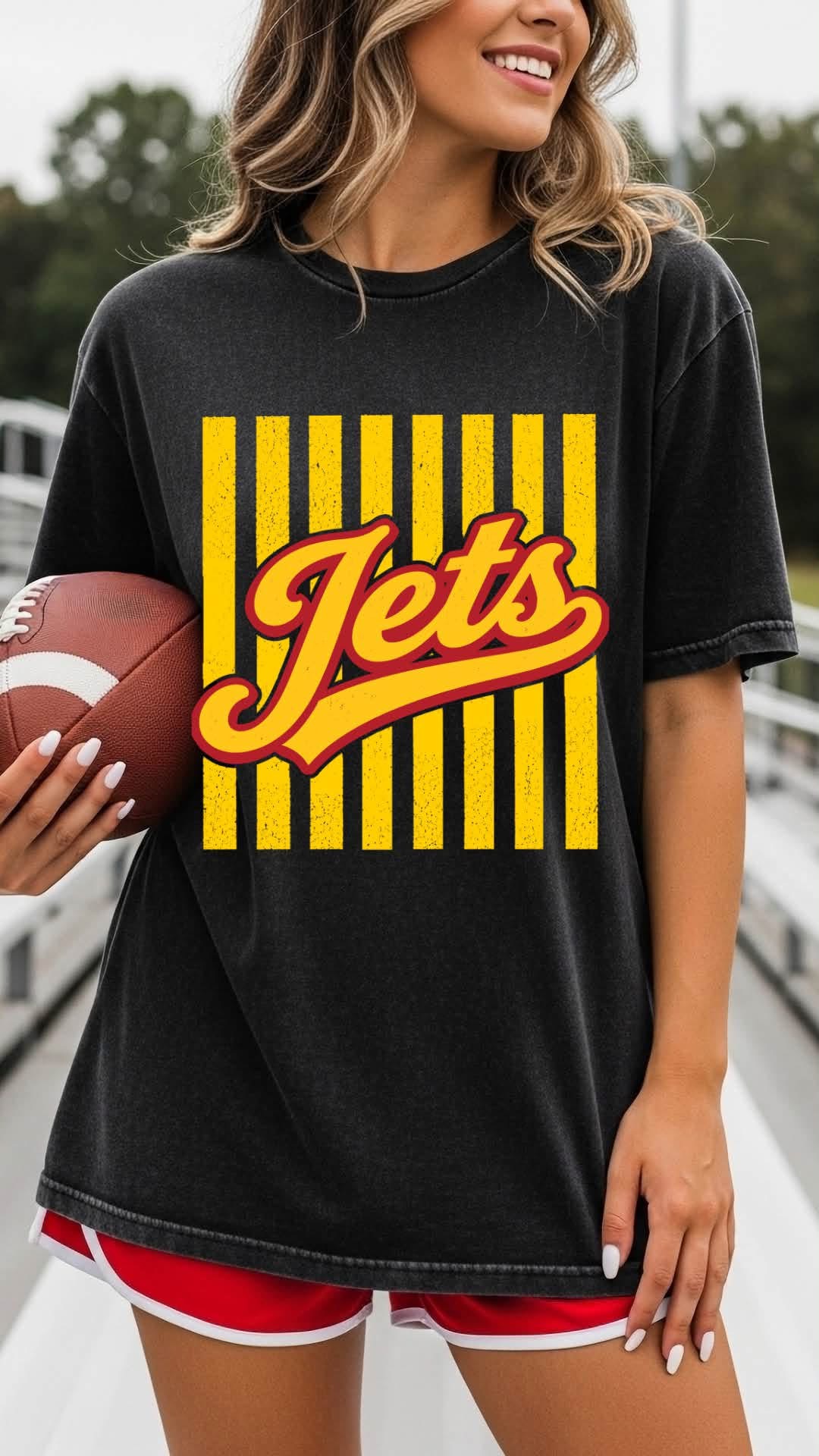Jets w/ Lines Tee